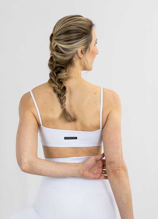 Top Bio Light Slim Alcinha Clássicos Branco