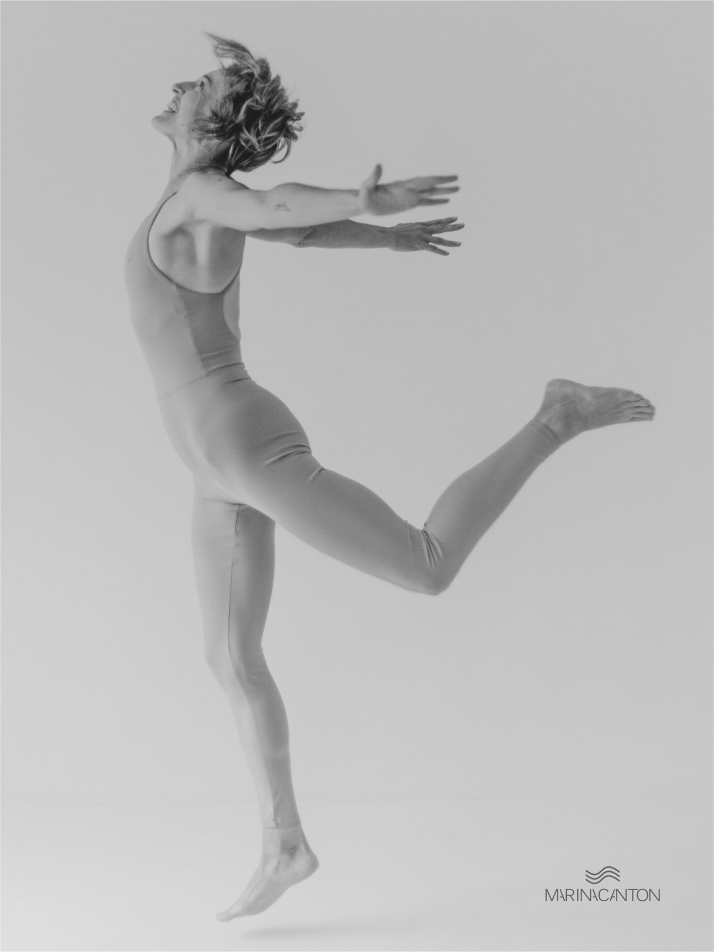 Macacão Bio UP Compress Alça Cruzada Azul Índigo