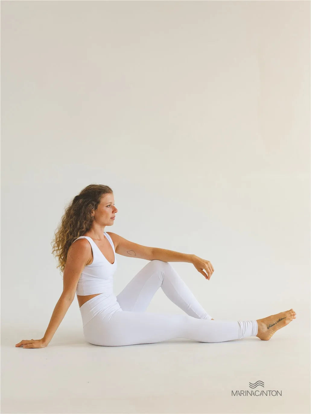 Cropped Bio UP Compress Confort Branco