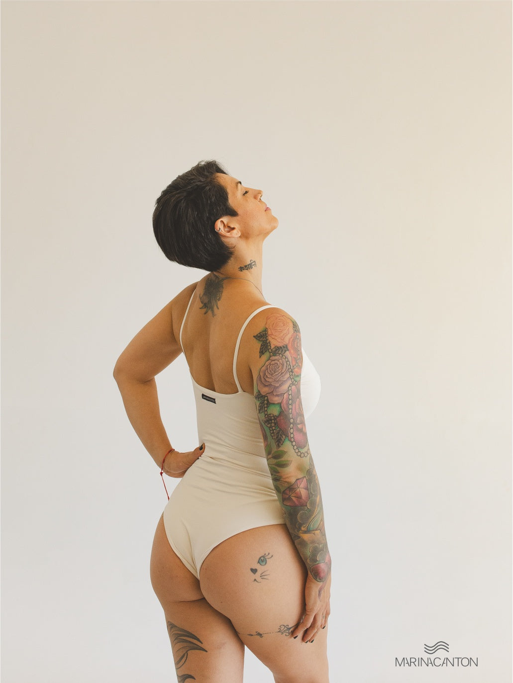 Body Maiô Bio Light Duplo de Alcinha Clássicos Off White