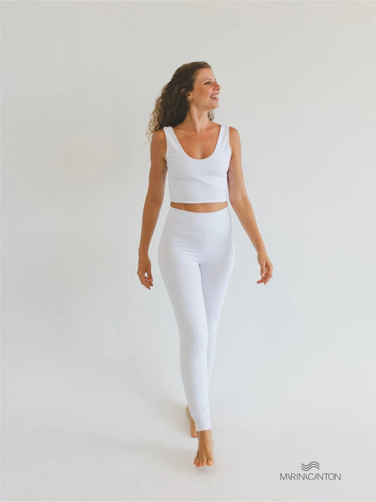 Cropped Bio UP Compress Confort Branco