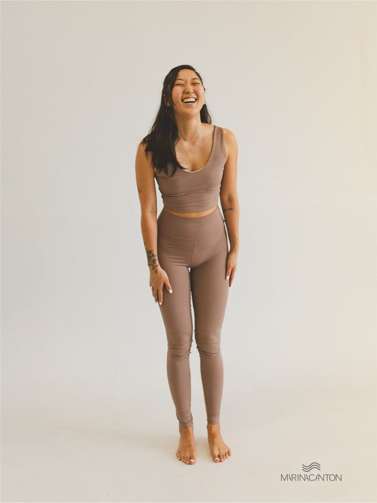 Cropped Bio UP Compress Confort Avelã