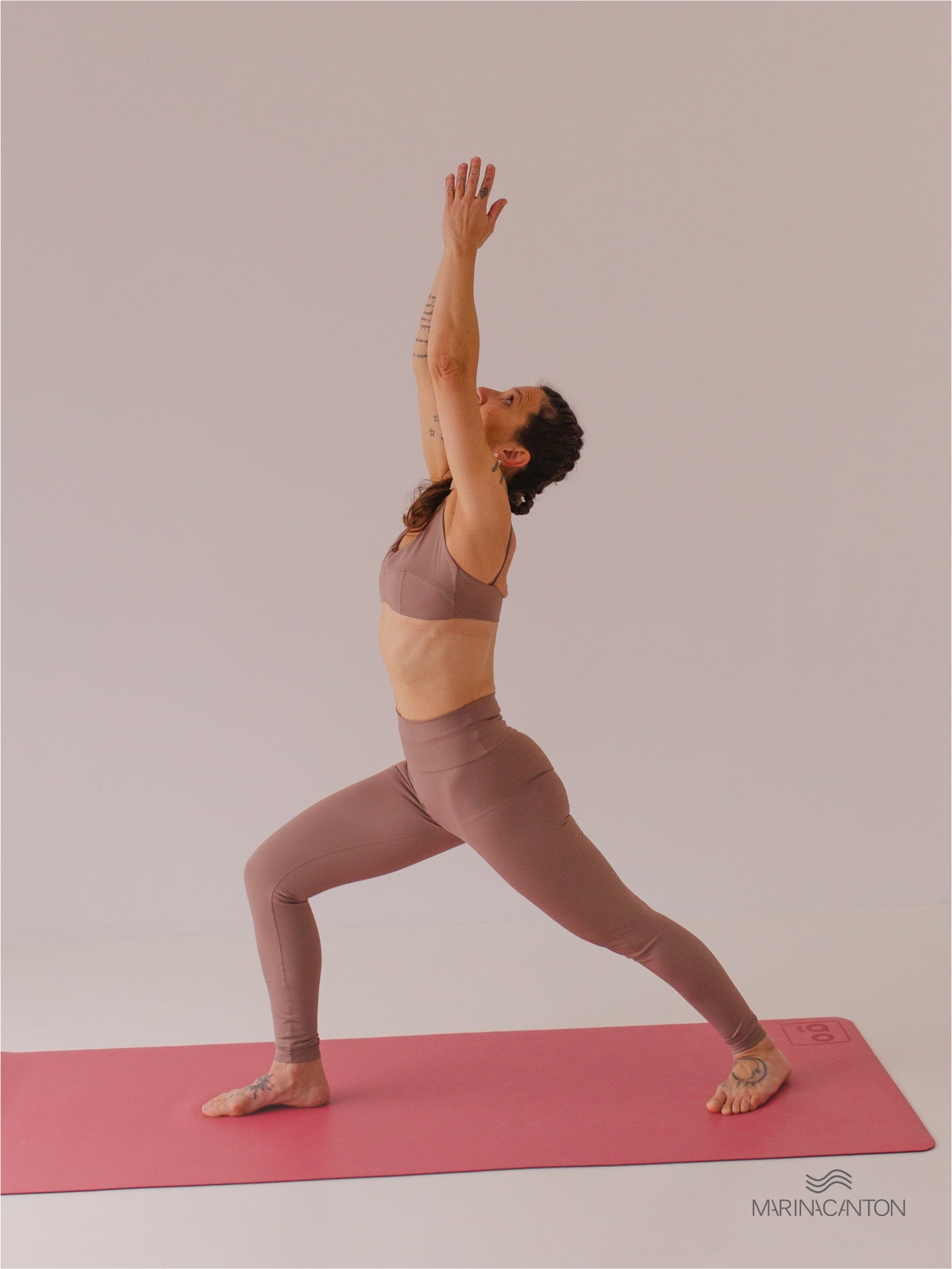 Legging Bio UP Compress Cintura Alta Avelã