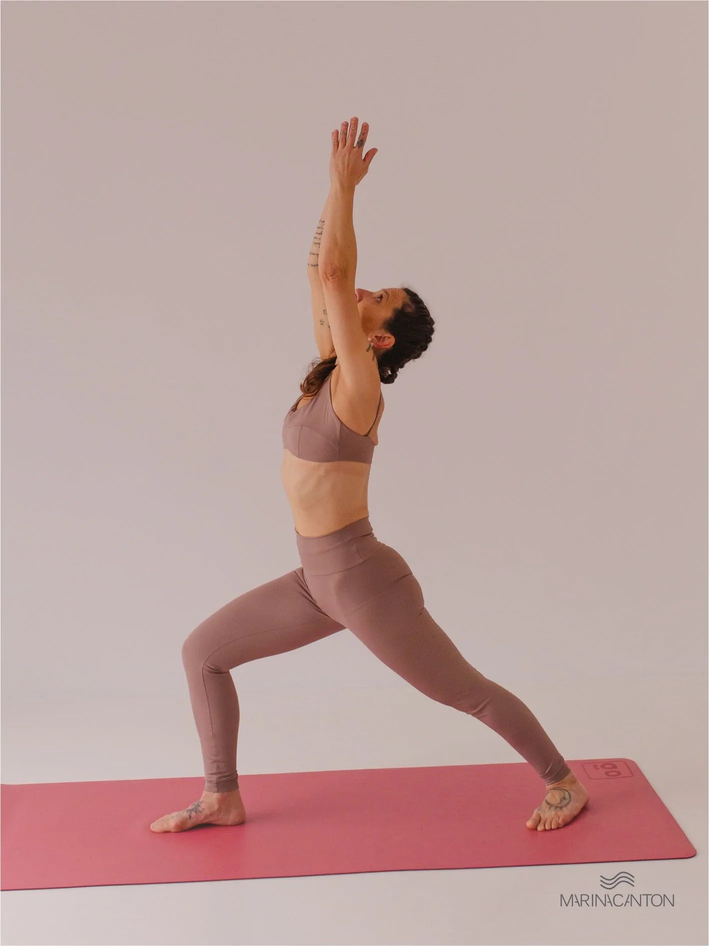 Legging Bio UP Compress Cintura Alta Avelã