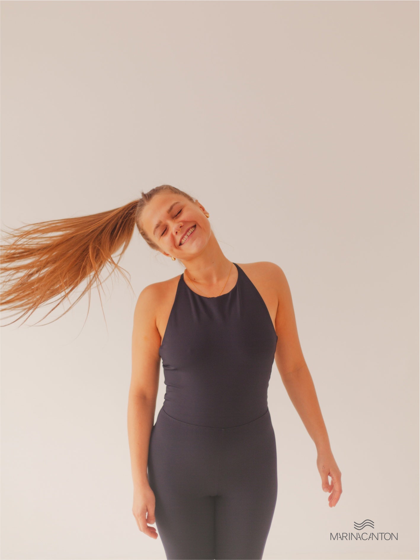 Macacão Bio UP Compress Alça Cruzada Preto