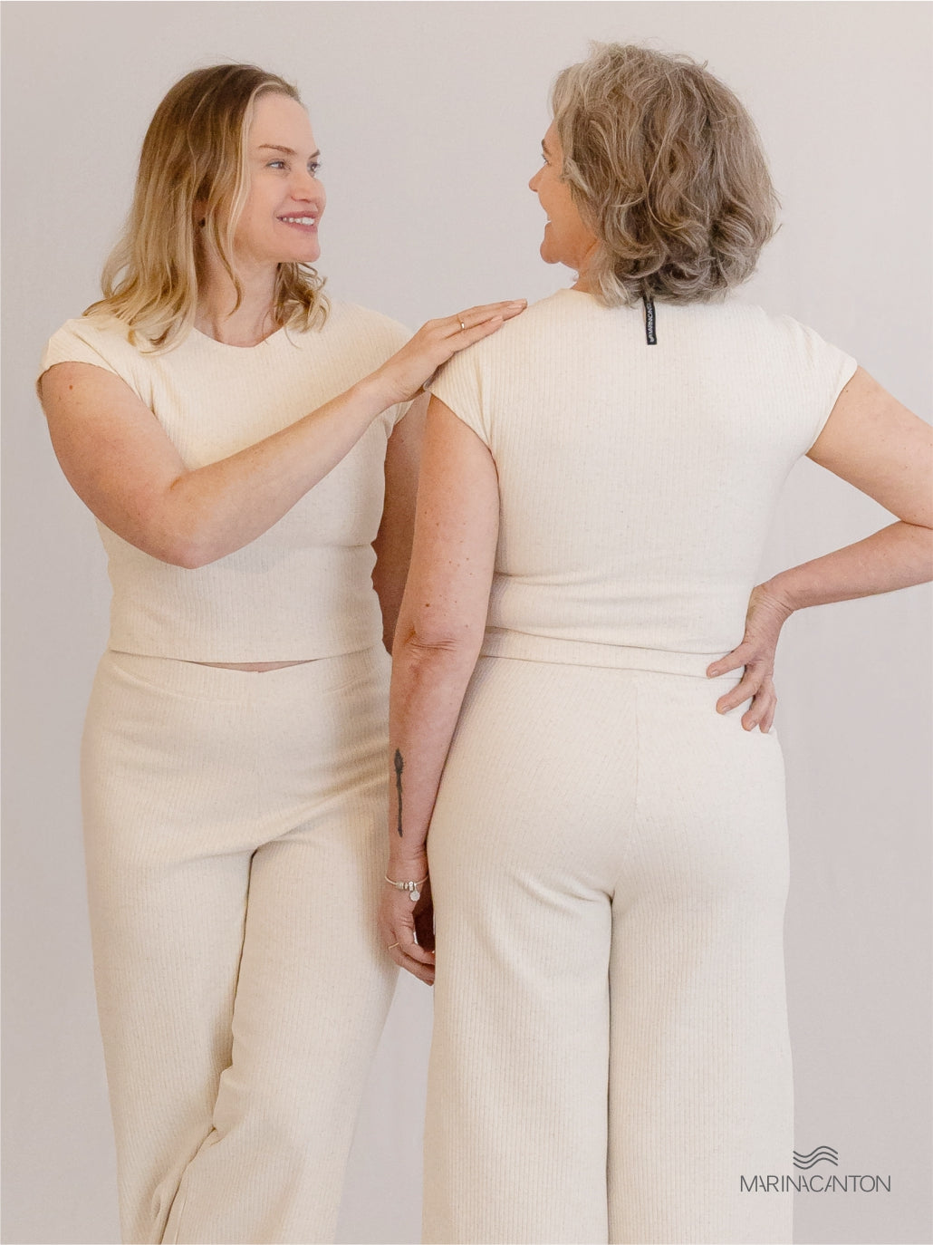 Blusa Cropped Semear Canelado Linho