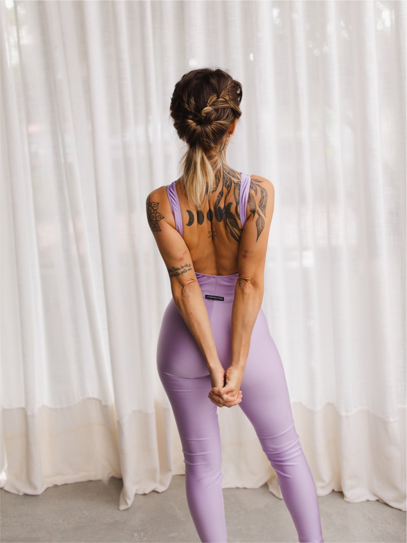 Macacão Spirit Regata Lavanda