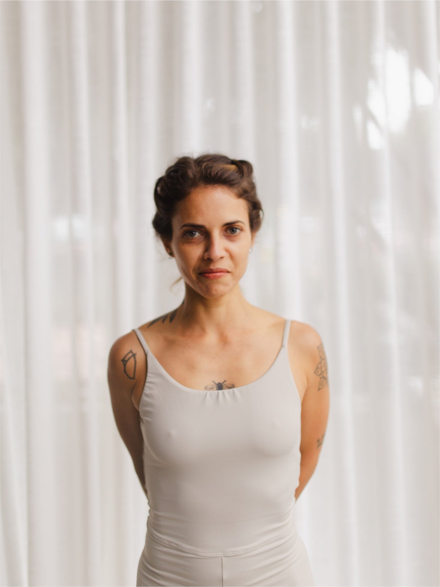 Macaquinho Bio Light Alcinha Costas V com Shorts Duplo Clássicos Nevada