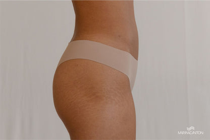 Calcinha Pele, Tanga, Sem Costura - Cor: chocolate