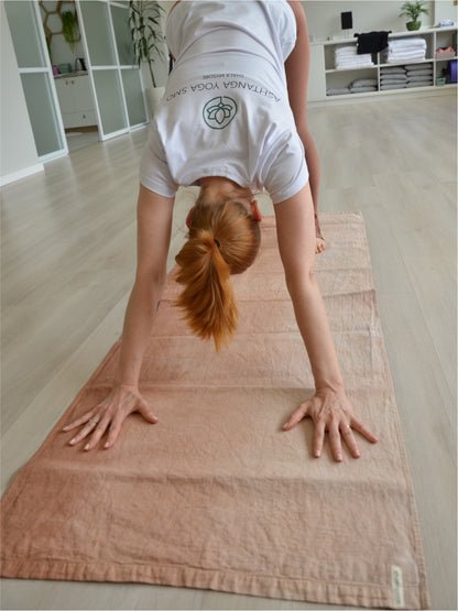 Cotton Mat 100% Algodão com Tingimento Artesanal - Degradê Terra