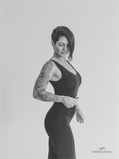 Cropped Bio UP Compress Confort Preto