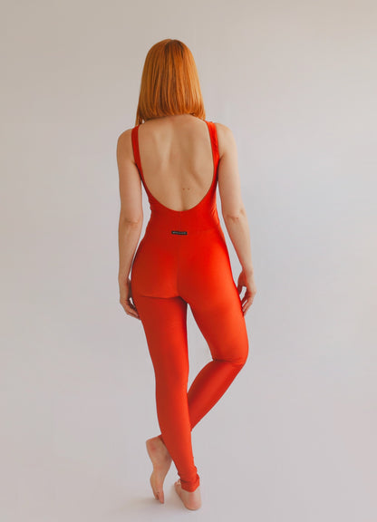 Macacão Spirit Light Regata Páprica