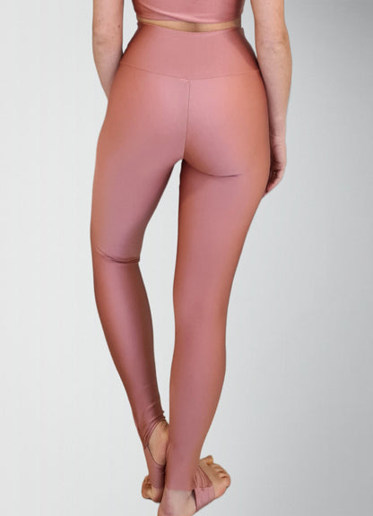 Legging Spirit Cintura Alta com Pézinho Rose