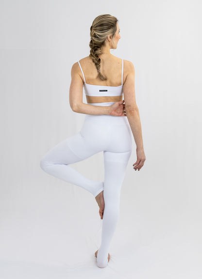 Top Bio Light Slim Alcinha Clássicos Branco