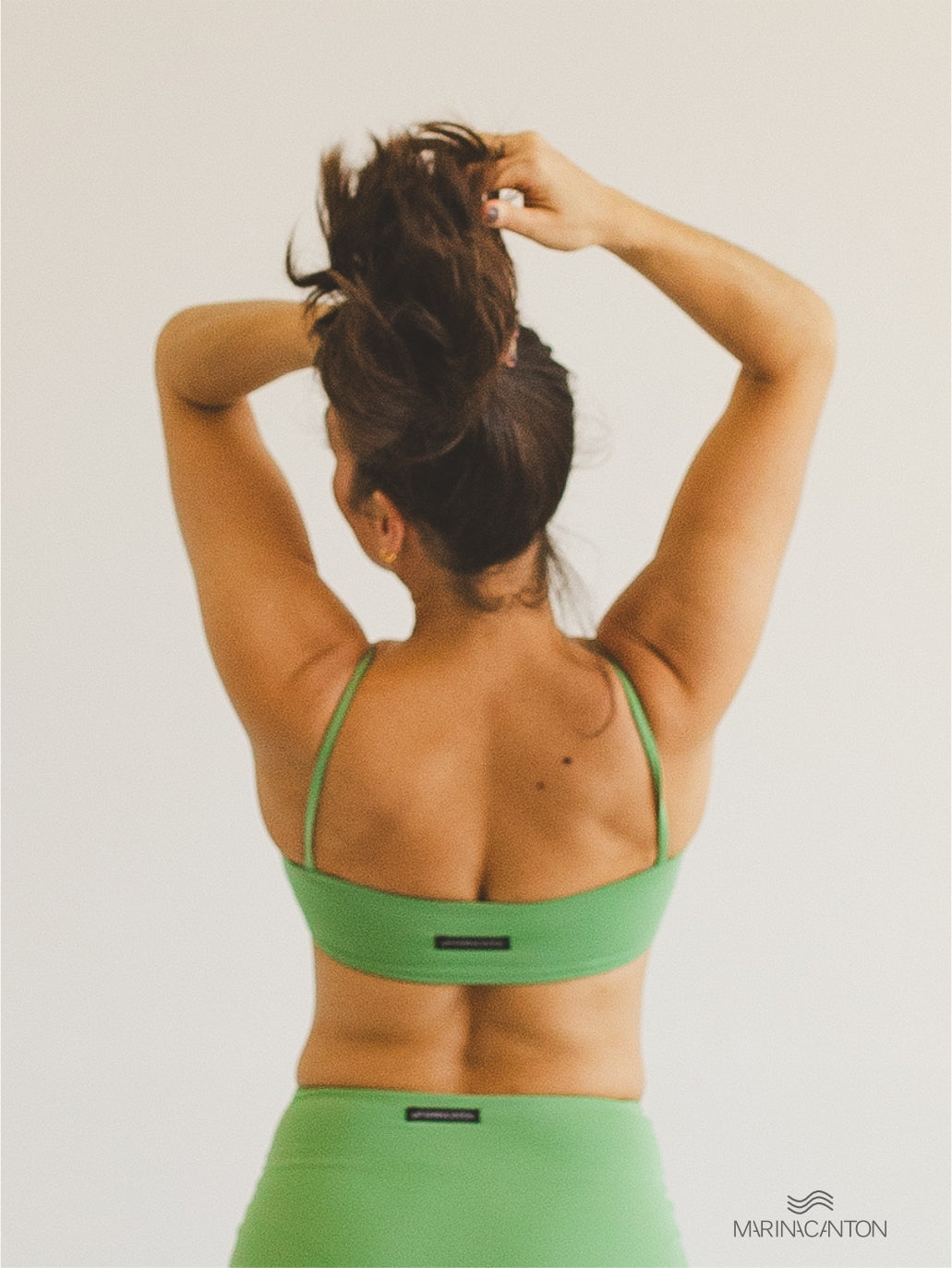 Top Bio Light Slim Alcinha Colors Verde Sálvia