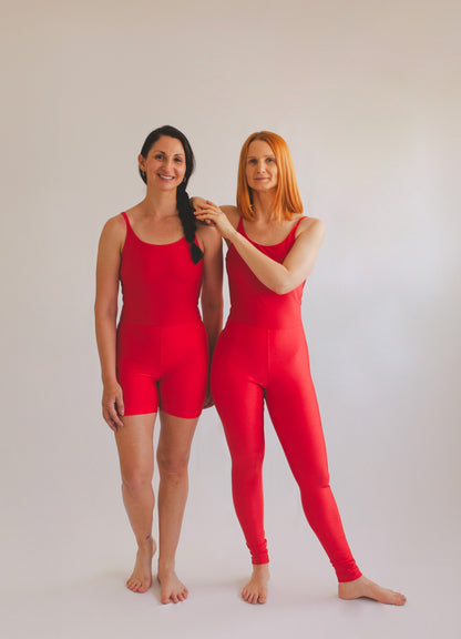 Macacão Spirit Light Alcinha Costas V Vermelho