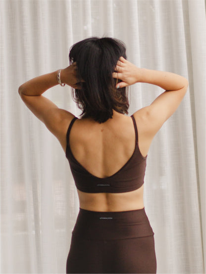 Top Spirit Alcinha Costas V Café