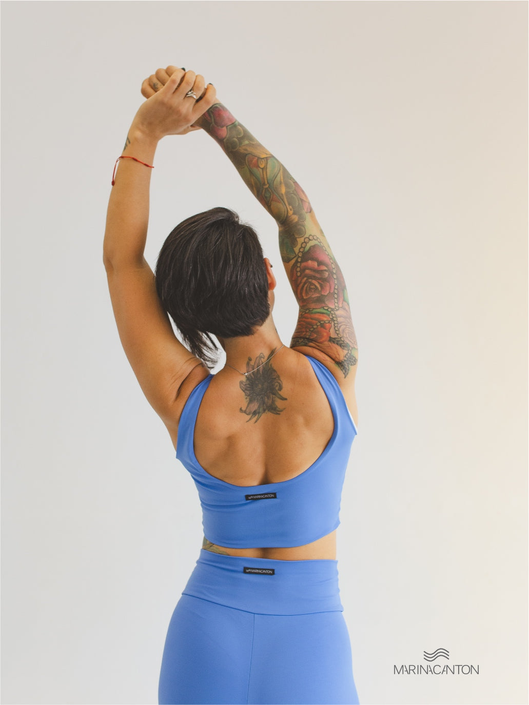 Cropped Bio UP Compress Confort Azul Índigo