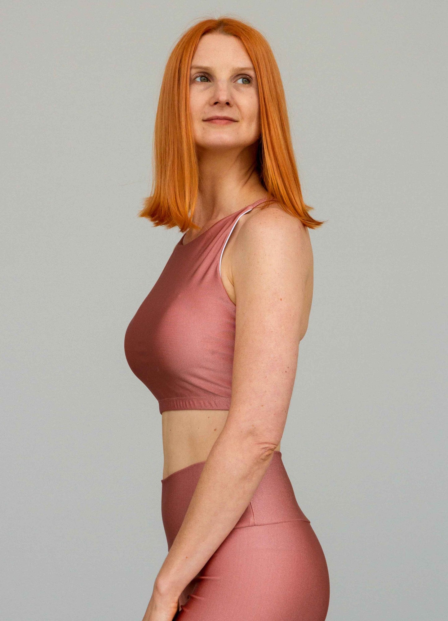 Top Spirit Alça Cruzada Rose