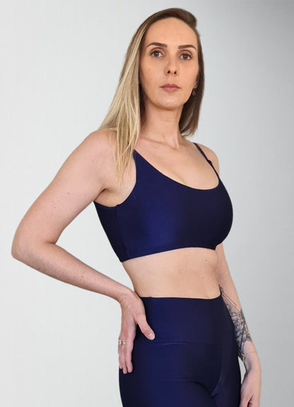 Top Spirit Alcinha Costas V Marinho