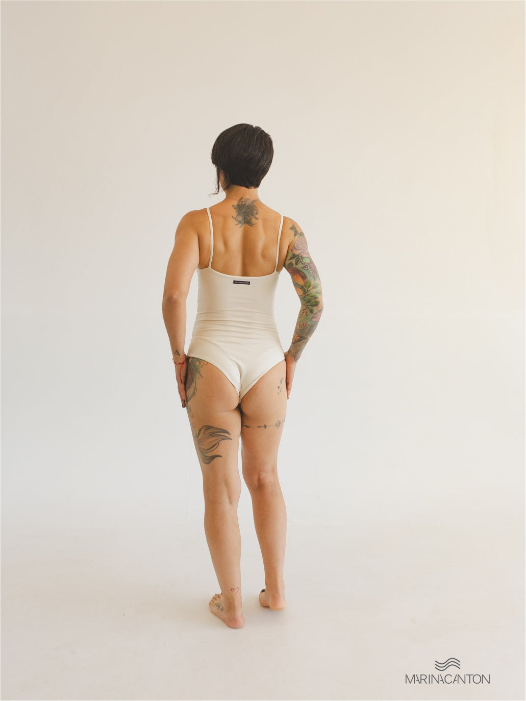 Body Maiô Bio Light Duplo de Alcinha Clássicos Off White