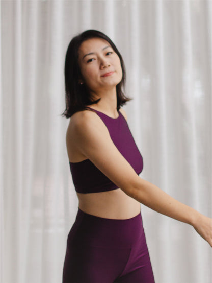 Top Spirit Alça Cruzada Amora