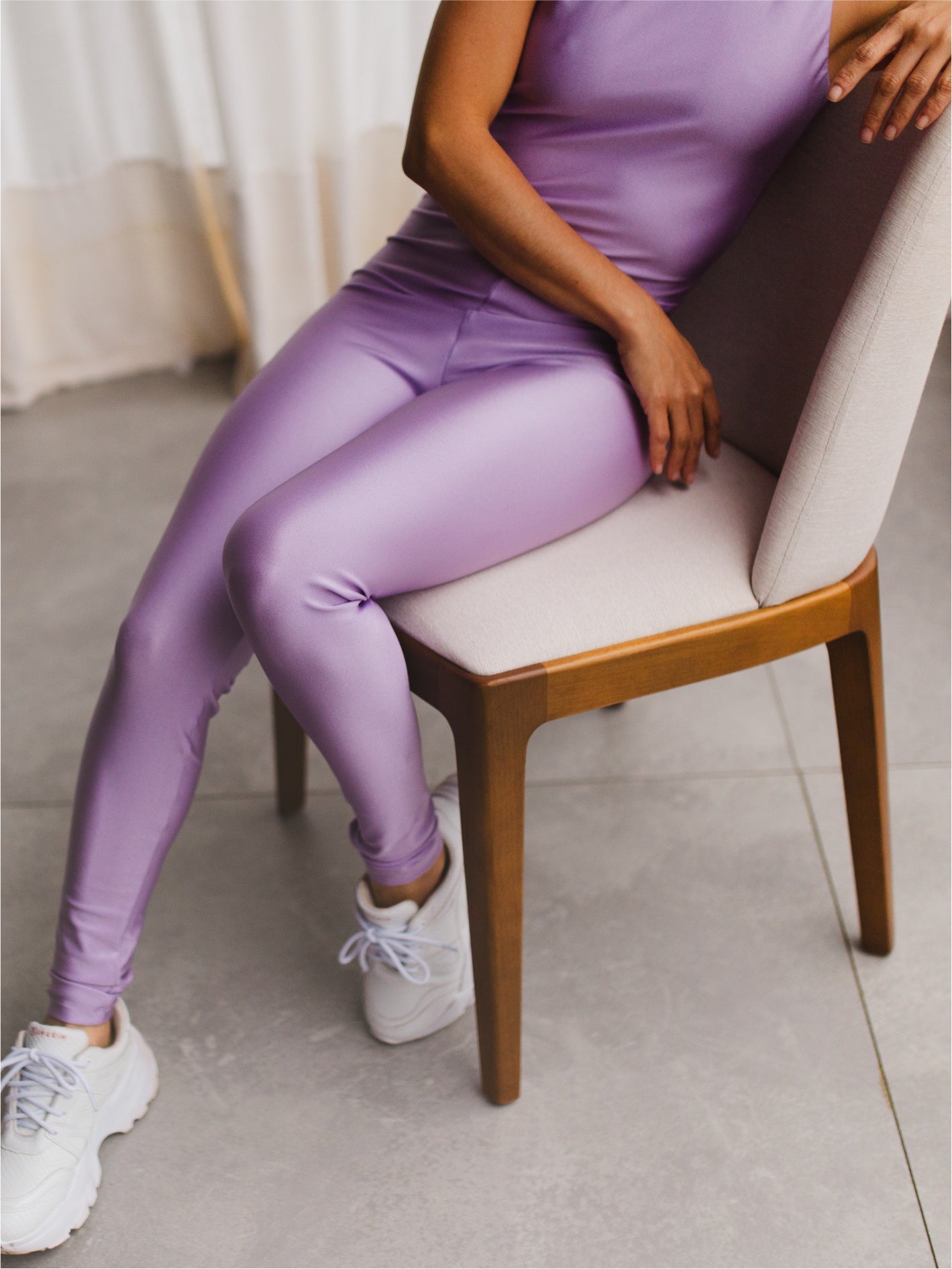 Macacão Spirit Regata Lavanda