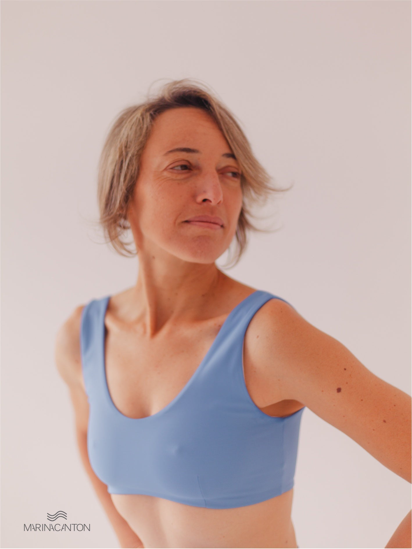 Top Bio UP Compress Confort Azul Índigo