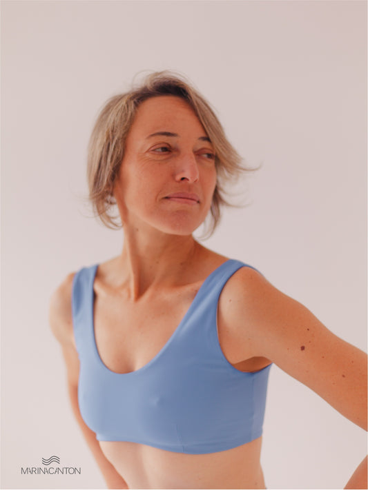 Top Bio UP Compress Confort Azul Índigo