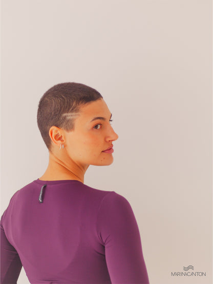 Cropped Breathe Manga Longa Amora