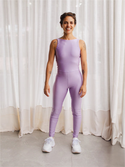 Macacão Spirit Regata Lavanda