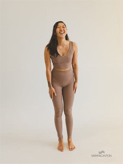 Cropped Bio UP Compress Confort Avelã