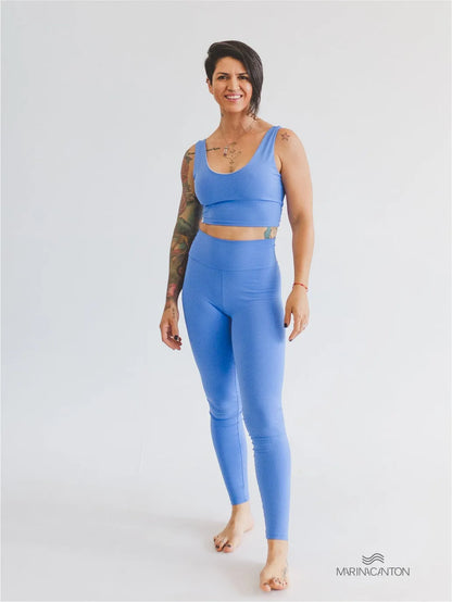 Cropped Bio UP Compress Confort Azul Índigo