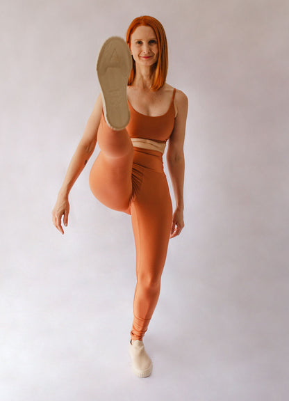 Legging Spirit Cintura Alta Cobre