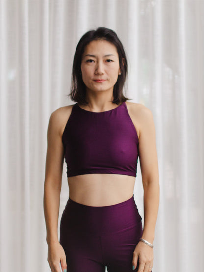 Top Spirit Alça Cruzada Amora