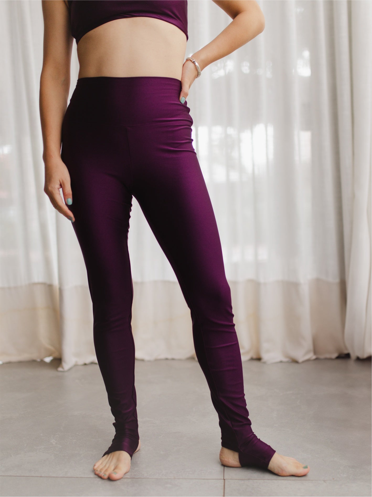 Legging Spirit Cintura Alta com Pézinho Amora