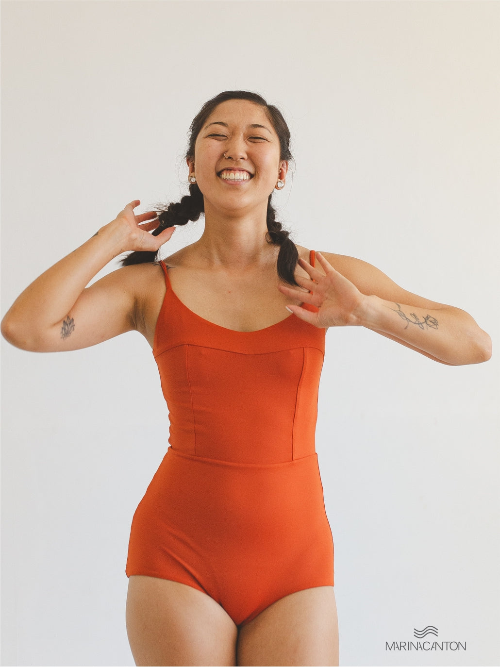 Body Hot Pants Bio Light Duplo de Alcinha Colors Laranja Terracota