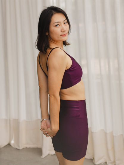 Shorts Spirit Cintura Alta Amora