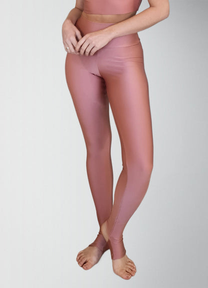Legging Spirit Cintura Alta com Pézinho Rose