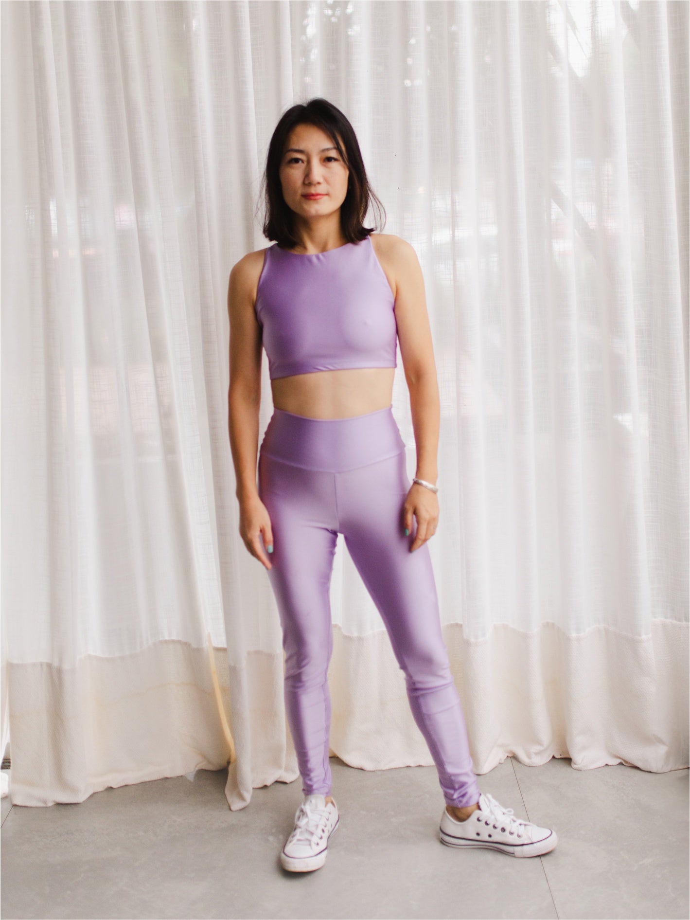 Legging Spirit Cintura Alta Lavanda