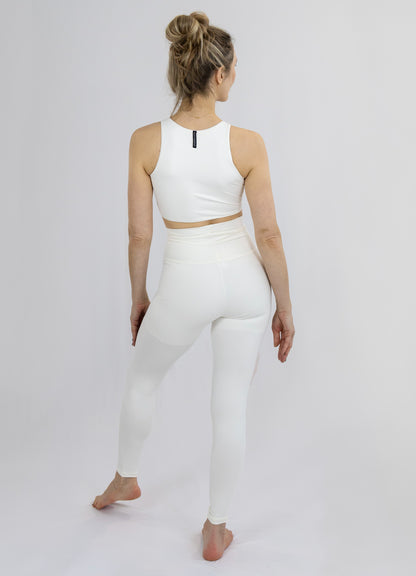 Top Cropped Bio Light Regata Clássicos Off White