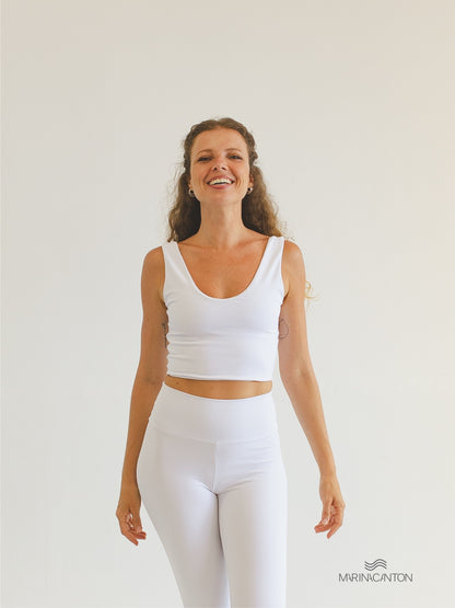 Cropped Bio UP Compress Confort Branco