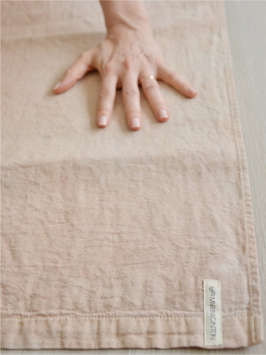 Cotton Mat 100% Algodão com Tingimento Artesanal - Degradê Terra