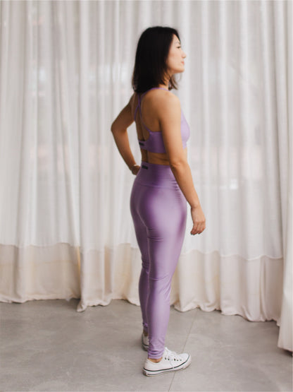 Legging Spirit Cintura Alta Lavanda