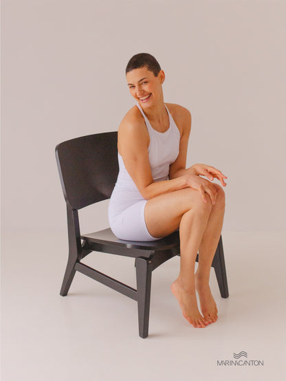 Macaquinho Bio UP Compress Alça Cruzada Branco