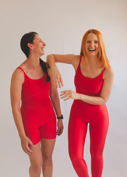 Macacão Spirit Light Alcinha Costas V Vermelho