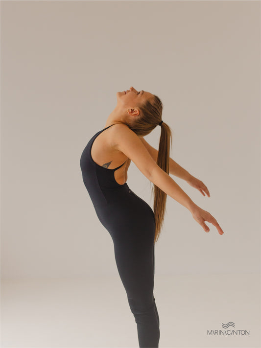 Macacão Bio UP Compress Alça Cruzada Preto