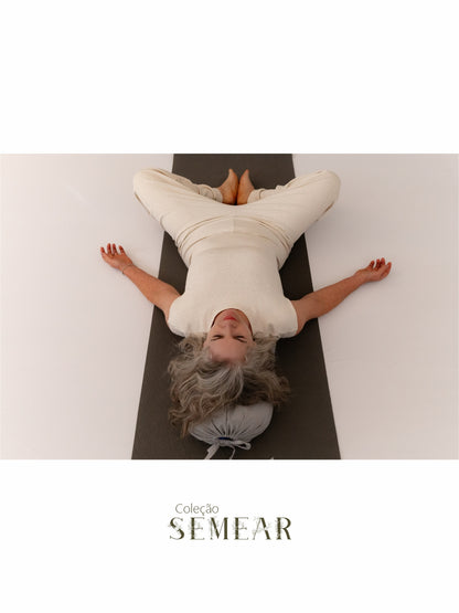 Blusa Cropped Semear Canelado Linho