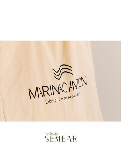 Sacola Semear 100% Algodão Duas Alças