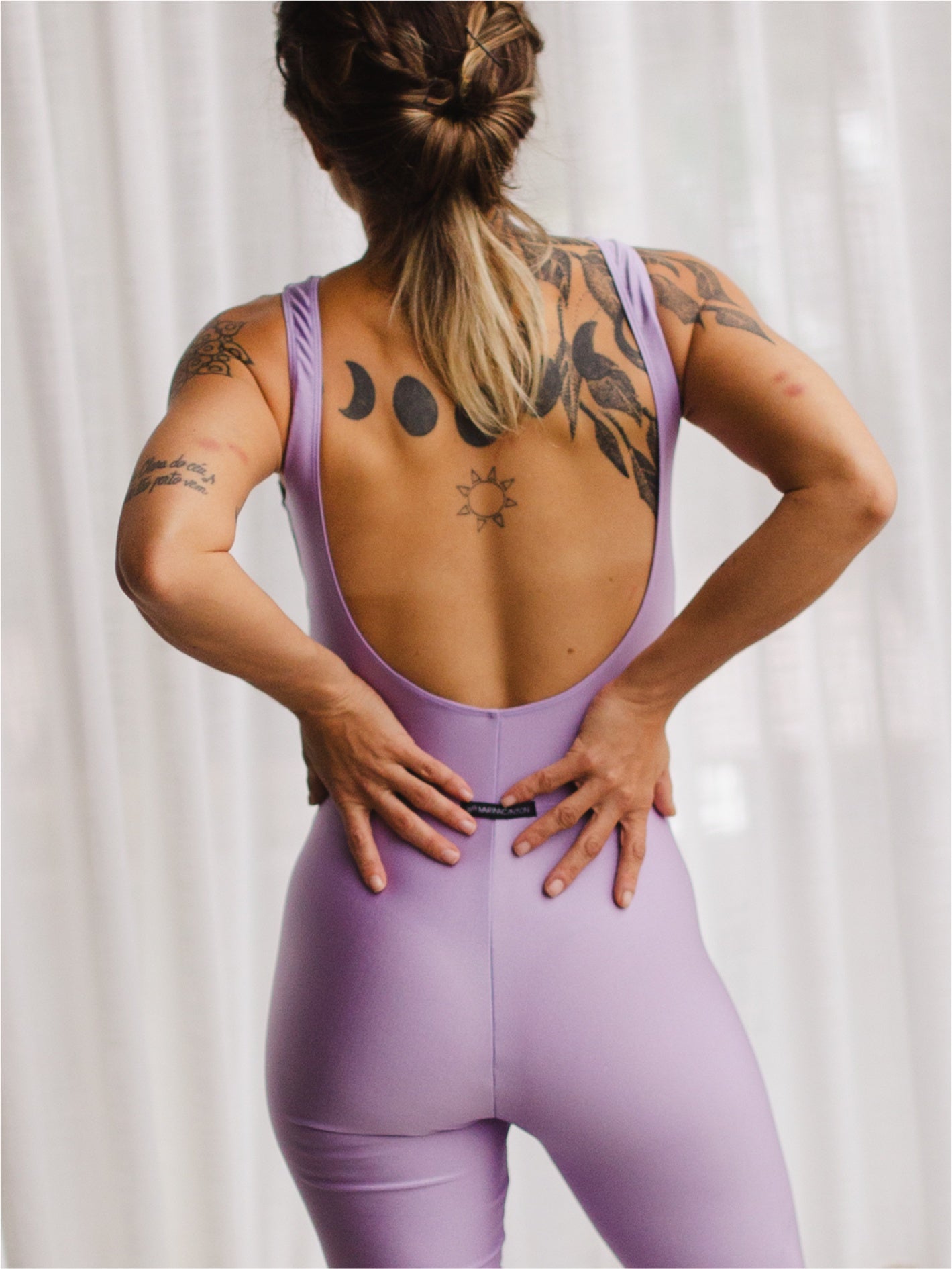 Macacão Spirit Regata Lavanda